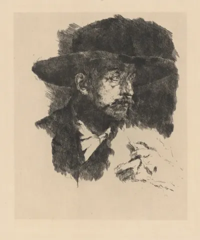The Smoker (Portrait of the Painter Horstig)