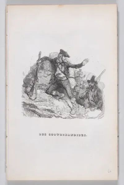 The Smugglers, from "The Complete Works of Béranger"