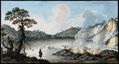 The Solfatara, and the issue of hot vapours from underground lakes caused by the gathering of rainwater below the Solfatara