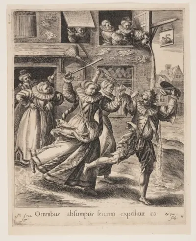 The Son Chased out of the Brothel, from The Parable of the Prodigal Son