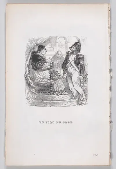 The Son of the Pope, from "The Complete Works of Béranger"