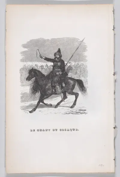 The Song of the Cossack, from "The Complete Works of Béranger"