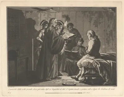 The "Sotto Piombi," Where Death Sentences Were Read