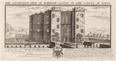 The South-East View of Brough-Castle, in the County of Westmorland