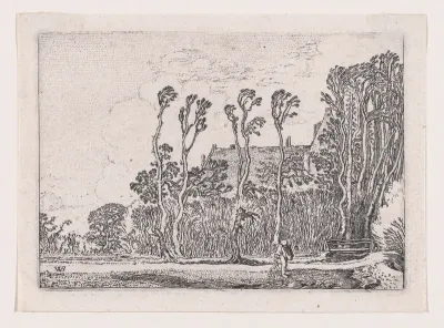 The Sower, from Verscheyden Landtschapjes (Various Little Landscapes), Plate 5