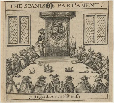 The Spanish Parliament from Vox Populi Eoricum, by Thomas Scott