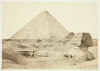 The Sphynx and Great Pyramid