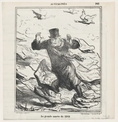 The spring-tide of 1868, from "News of the day"