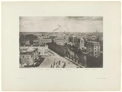 The Stadhouderskade, seen from the Rijksmuseum