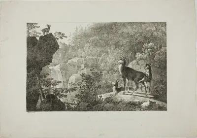 The Stag and the Chamois