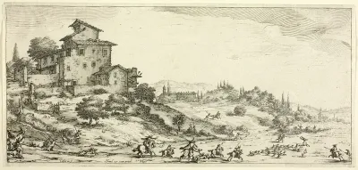 The Stag Hunt, from Various Scenes Designed in Florence