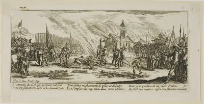 The Stake, plate thirteen from The Large Miseries of War