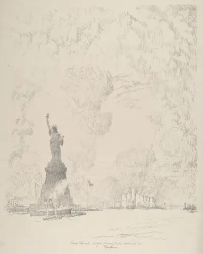 The Statue, New York Bay