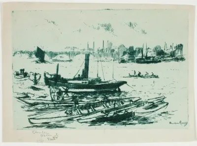The Steam Launch, Chelsea Embankment