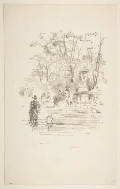 The Steps, Luxembourg Gardens