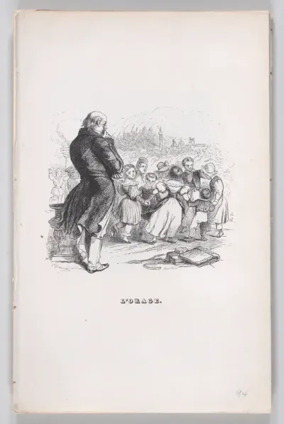 The Storm, from "The Complete Works of Béranger"