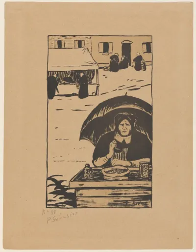 The Street Vendor (La Marchande ambulante)