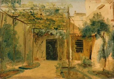 The studio of the sculptor Rudolf Schadow