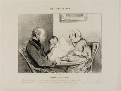 The Subscriber and His Newspaper. “- Listen darling, the first three columns of my morning paper are completely empty! It seems that they must have really said some nasty things. - May quite well be, but now that you mention it, to write nothing at a