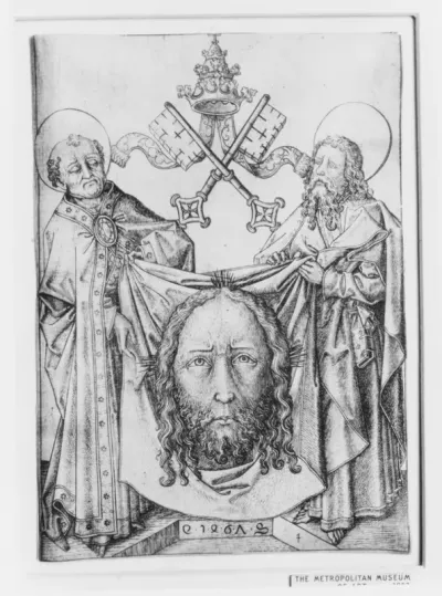 The Sudarium with St. Peter and St. Paul