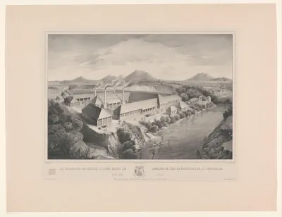 The sugar factory in Serpon