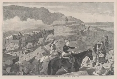 The Summit of Mount Washington (from "Harper's Weekly," Vol. XIII)