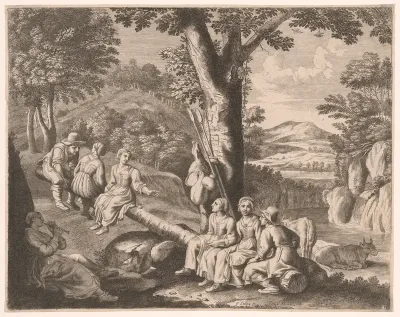 The Swing, Plate 11 from Pastorales