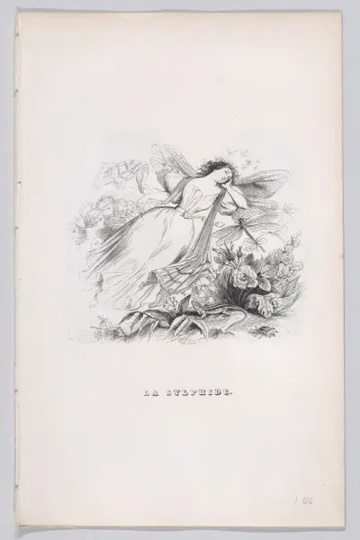 The Sylph, from "The Complete Works of Béranger"
