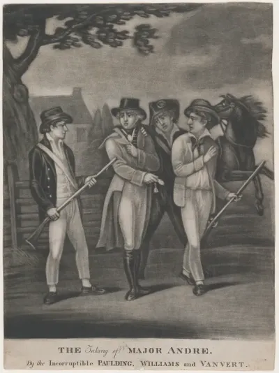 The Taking of Major André by the Incorruptible Paulding, Williams and Vanvert