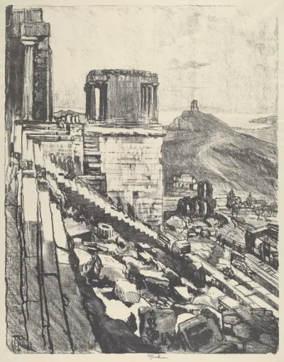 The Temple of Nike, Athens