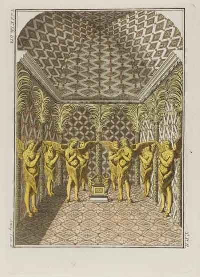 The temple of Solomon at Jerusalem: interior