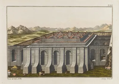 The temple of Solomon at Jerusalem