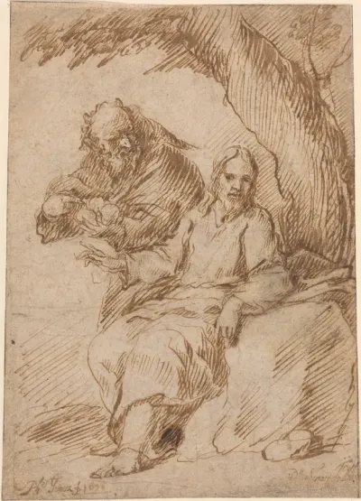 The Temptation of Christ in the Desert