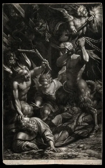 The temptation of Saint Antony Abbot