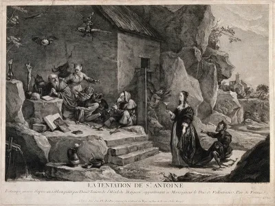 The temptation of Saint Antony Abbot