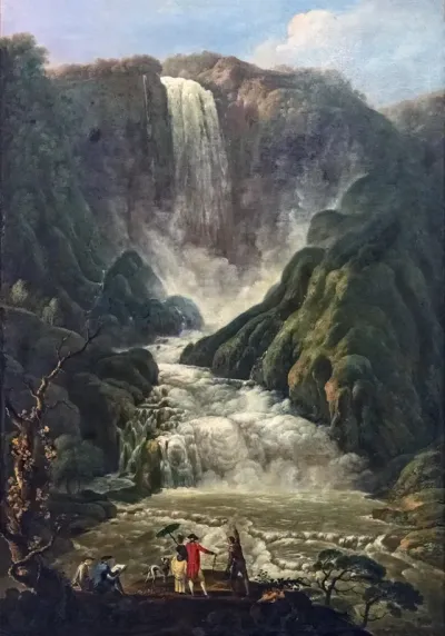The Terni waterfall