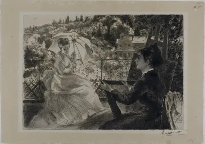 The Terrace of the Villa Brancas