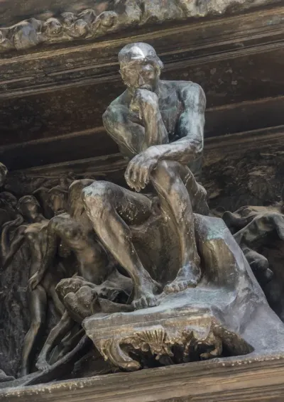 The Thinker (detail)