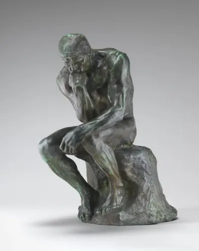 The Thinker, model 1880, cast