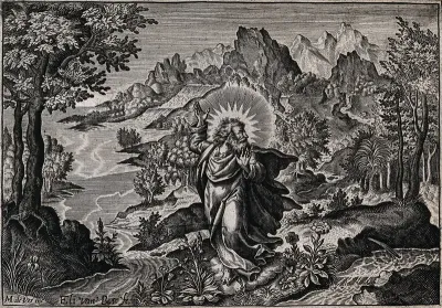 The third day of Creation: God creates the fertile earth