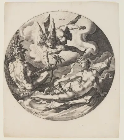 The Third Day, plate 4, from Creation of the World