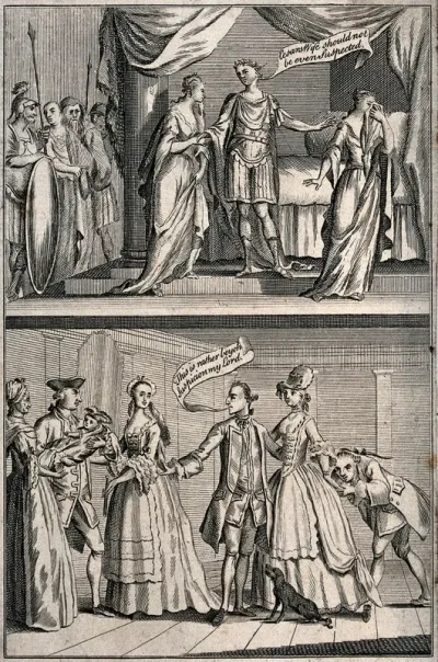 The third Duke of Grafton divorcing his first wife on the grounds of her adultery compared with Julius Caesar repudiating his wife