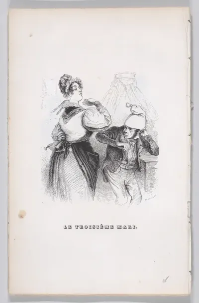 The Third Husband, from "The Complete Works of Béranger"