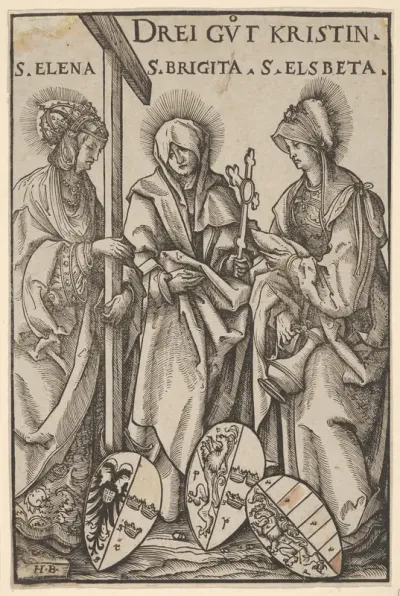 The Three Christian Heroines (Drei Gut Kristin), from "Heroes and Heroines"