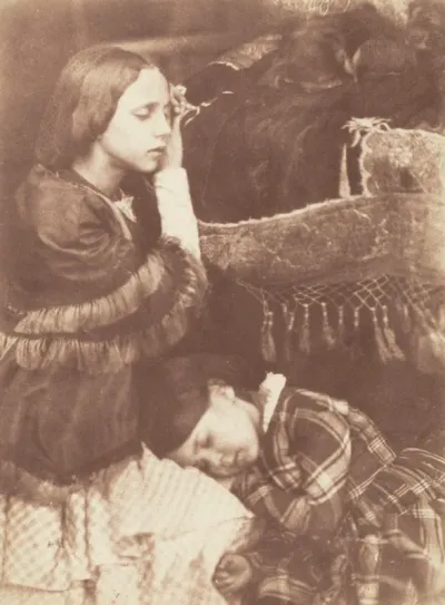 The Three Sleepers: Sophia Finlay, Harriet Farnie and Brownie