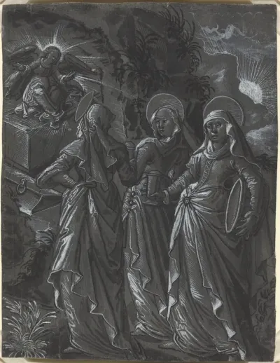 The Three Women at the Tomb [recto]