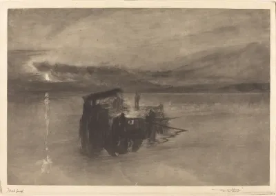 The Timber Raft on the Rhine