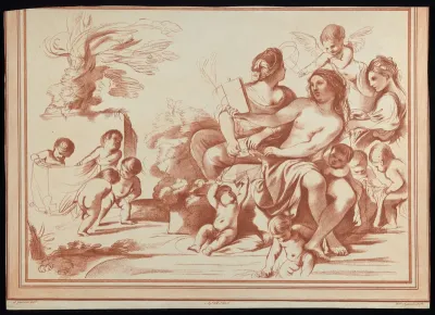 The toilet of Psyche or Venus