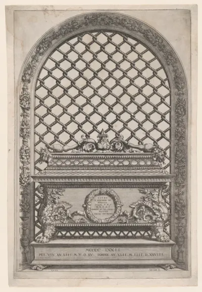 The Tomb of Pietro and Giovanni de' Medici from The Tombs of the Medici