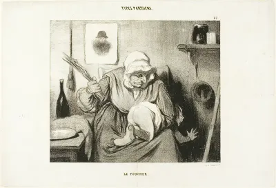 The Touch, plate 42 from Types Parisiens
